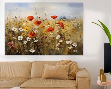 Flower meadow by NJ Midnight Studio