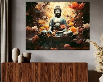 buddha by Virgil Quinn - Decorative Arts