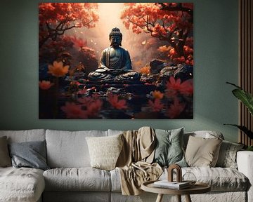 buddha by Virgil Quinn - Decorative Arts