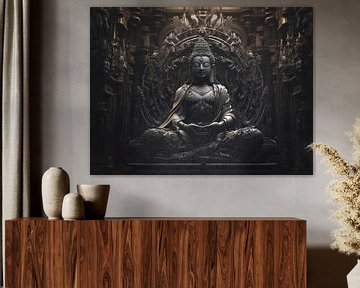 buddha dreams by Virgil Quinn - Decorative Arts