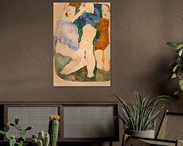 Drie vrouwen, Egon Schiele