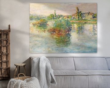 La Seine à Lavacourt, Claude Monet