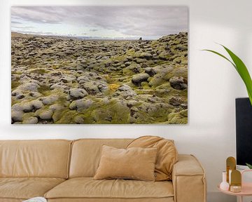 Lava fields Eldhraun (Iceland) by Marcel Kerdijk