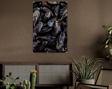 Fresh mussels by Nina van der Kleij