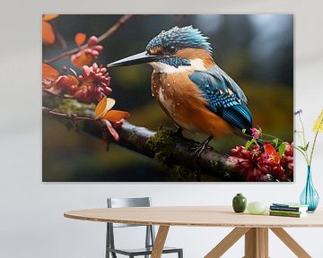 Graceful Kingfisher by PixelPrestige