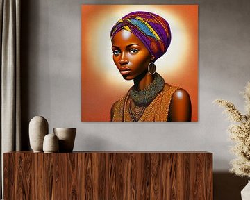 Portrait Zayada - ethnic living style by All Africa