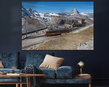 Zermatt , Gornergratbahn , Matterhorn , Zwitserland van arie oversier