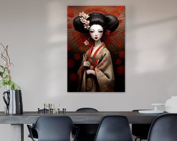 Geisha-Puppe von Jacky