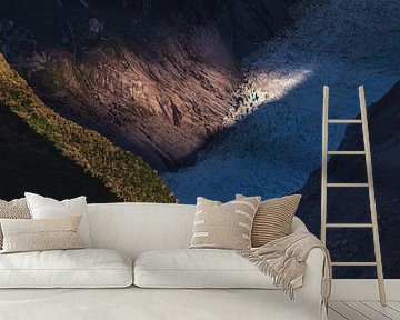 New Zealand Fox Glacier in the Last Light by Jean Claude Castor