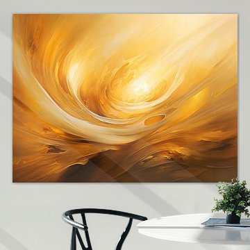 Golden Swirl van Color Square