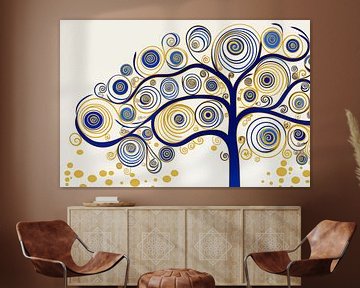 Tree of Life, Gustav Klimt van Caroline Guerain