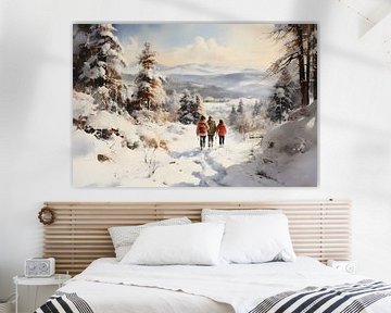 Winter landscape by Heike Hultsch