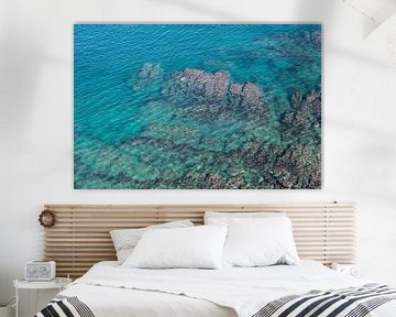 Turquoise wateren en rotsachtige Middellandse Zeekust 4 van Adriana Mueller