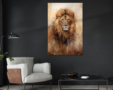 Elegant Lion by Whale & Sons