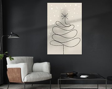 Simple sapin de Noël sur Treechild