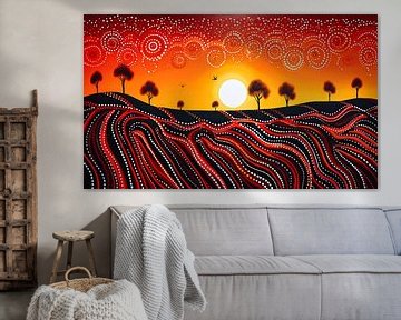 sunset by Virgil Quinn - Decorative Arts