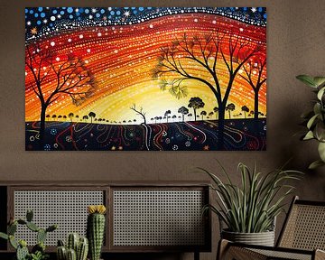 sunset by Virgil Quinn - Decorative Arts