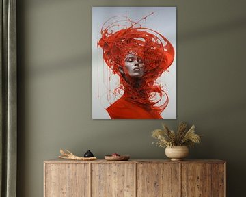 Red Lady von Heike Hultsch