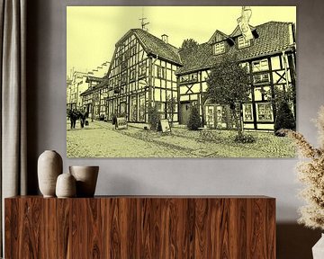 Recklinghausen Old Town Graphic