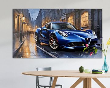 Italiaanse schoonheid - de Alfa Romeo 4C