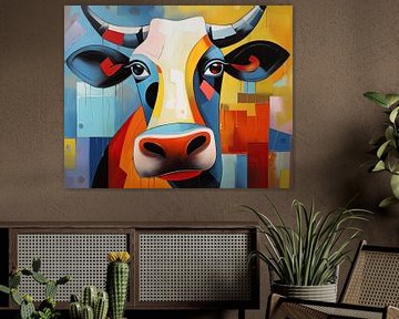 Cows Painting 10982 by ARTEO Paintings