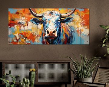 Impressive Cows 17984 by ARTEO Paintings