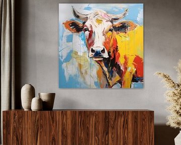 Vache contemporaine 23966 sur Tableaux ARTEO