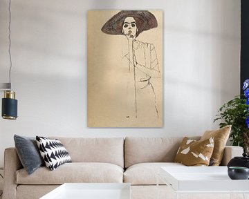 Bildnis einer Frau, Egon Schiele