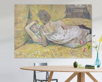 Die Verlassenheit (Les deux amies), Henri de Toulouse-Lautrec