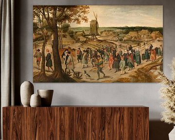 Cortège nuptial, Pieter Brueghel II