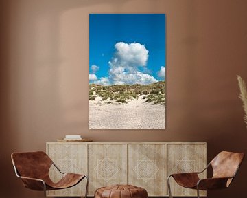 Dream cloud over the dune beach on Jutland by Silva Wischeropp
