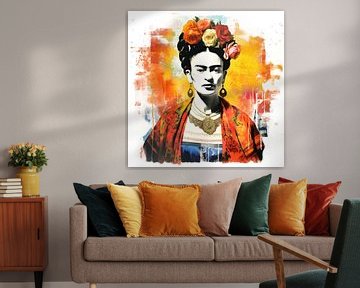 Frida Pop-art van ARTemberaubend