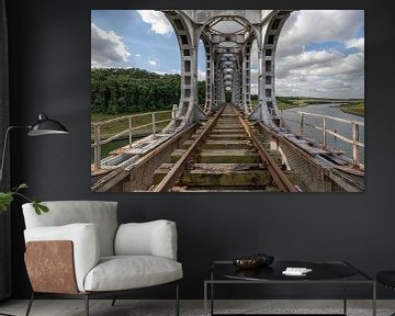 Eisenbahnbrücke von Wanda Michielsen