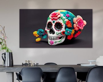 Mexicaanse schedel van Mustafa Kurnaz
