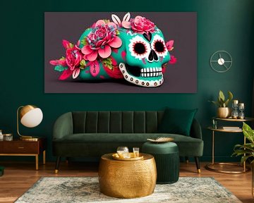 Mexican Skull by Mustafa Kurnaz