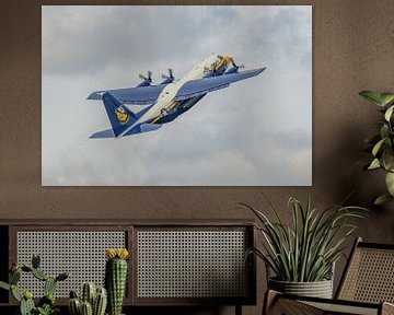 Blue Angels Lockheed C-130T Hercules  von Jaap van den Berg