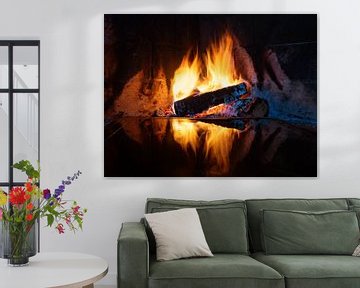 Fireplace by Adelheid Smitt