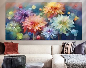 Fleurige bloemen van Wall Wonder