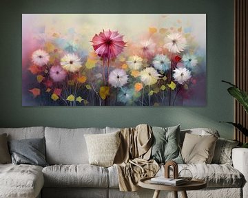 Fleurige bloemen van Wall Wonder