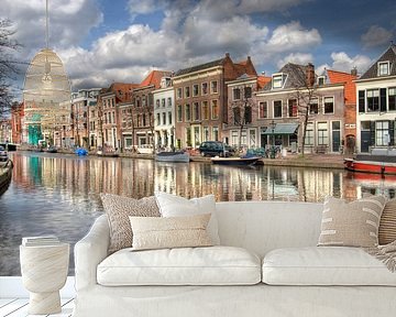 Canal in Leiden by Jan Kranendonk