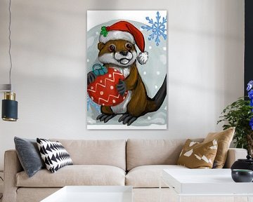 Weihnachten Otter von Antiope33