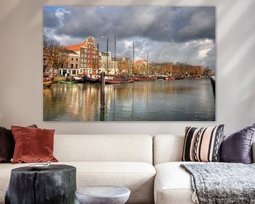 Hafen von Dordrecht von Jan Kranendonk