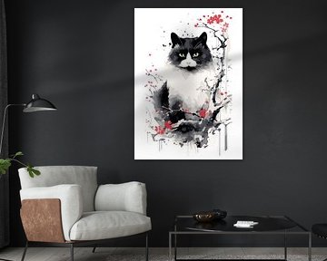 Peinture japonaise sur Mason Scott