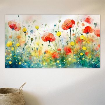 Mohn am Wegesrand 2 von Studio Pieternel