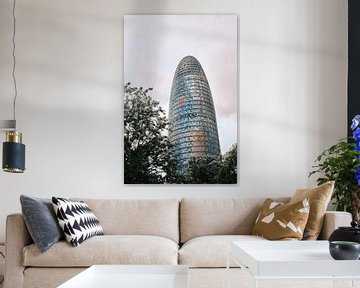 Torre Glòries Barcelona van Geert van Atteveld