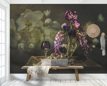 Pronkstilleven met tulp.