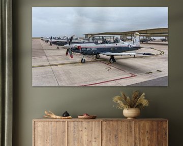 U.S. Air Force Beechcraft T-6 Texan II.