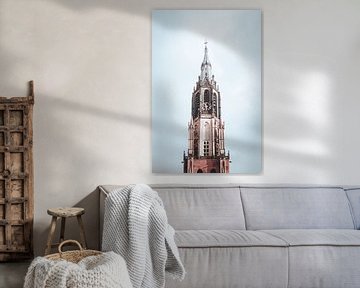 Nieuwe kerk in Delft van Teun de Leede