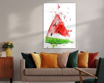 Wassermelone Splash von Papajeka