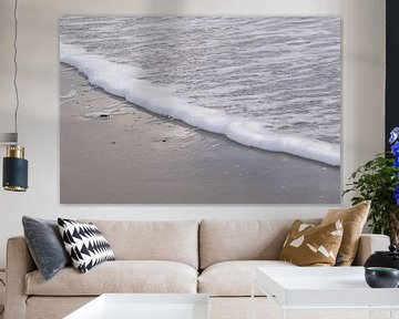 Schuimende golven  / Noordzee van Photography art by Sacha